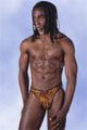 Lingerie Homme String Tigre