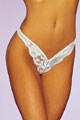 Lingerie Fine String Ouverture  - Princess