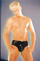 Slip homme latex